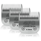 DODAER 4FC blade pack three blades ready for quick grooming sessions.