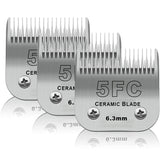 DODAER 5FC blades 3-pack close-up for precise grooming and quick blade changes