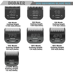 DODAER 30 blade ideal for short body trims and even coat