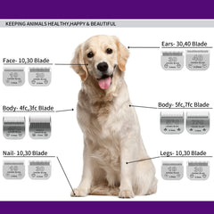 DODAER blade fits Andis dog clippers for versatile grooming options