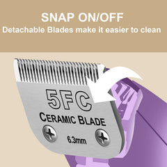 DODAER compatible Oster A5 clipper view for flexible grooming setups