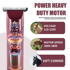 DODAER detachable blade 440C stainless steel ensures clean, sharp cuts.