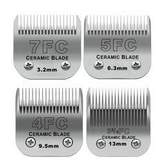 DODAER detachable blade set packaging showing organized blades for quick grooming sessions
