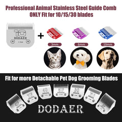 DODAER detachable blades showcase 440C stainless steel precision.
