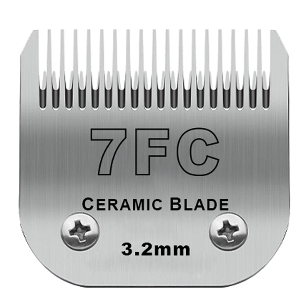 DODAER detachable dog clipper blade 7FC 3.2mm for precise grooming trims