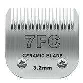 DODAER detachable dog clipper blade 7FC 3.2mm for precise grooming trims