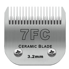 DODAER detachable dog clipper blade 7FC 3.2mm for precise grooming trims
