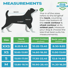 dog armour PRO protective dog harness orange side view demonstrates secure wrap for active dogs