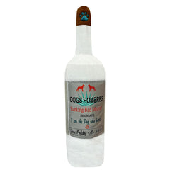 Dog Diggin Designs Libation Station toy bottle closeup for interactive play and squeaky fun