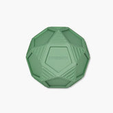 Dog Friendly Co Penta Ball closeup-durable-rubber shows long-lasting play for avid chewers.