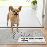 Dog Gone Smart Dirty Dog Doormat absorption closeup highlights high GSM for heavy moisture and mud