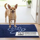 Dog Gone Smart Dirty Dog Doormat absorption close-up shows strong moisture pickup.