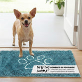 Dog Gone Smart Dirty Dog Doormat close-up showing high absorption for muddy paws