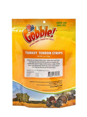 Dog Nip Gobble 6in turkey tendon chew 1-piece—easy portioning for dogs.
