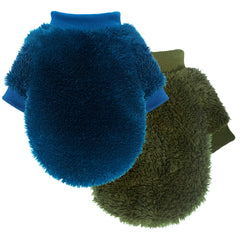 Dog sweater machine-wash care for hassle-free cleaning.
