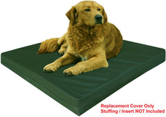 Dogbed4less 55x37 replacement cover on bed with memory foam pad for comfort