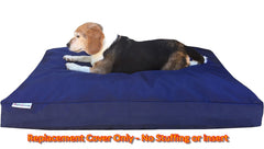 Dogbed4less ballistic fabric detail highlights durability against dirt and hair.
