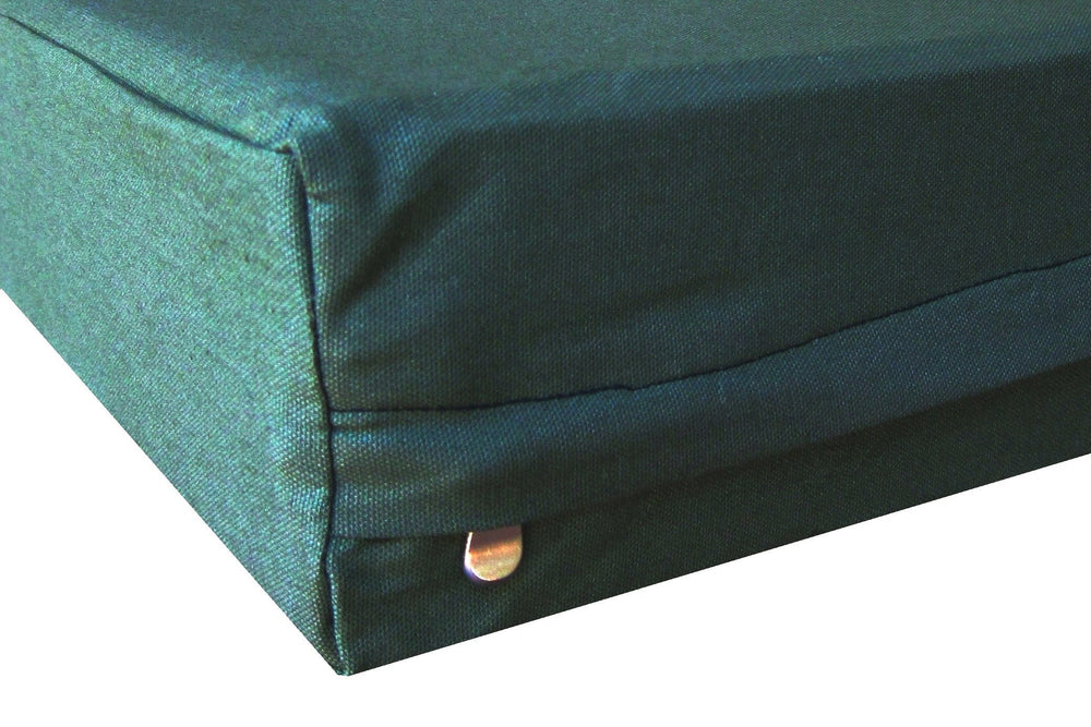Dogbed4less heavy-duty denim replacement cover in olive green 55x37 fits XXL dog beds