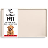 DogBuddy tapete para comida de perro con borde alto evita desorden
