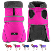 Dogcheer waterproof dog coat pink keeps your dog dry on light-rain walks