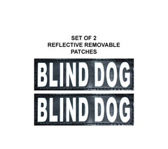Doggie Stylz Blind Dog Harness on dog nose shot demonstrates comfortable, snug wear.