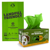 Doggy Do Good landfill-friendly bags on roll for quick, mess-free pickups.