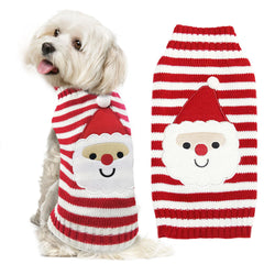 DOGGYZSTYLE sudadera navideña para perros con Santa, ideal para fiestas.