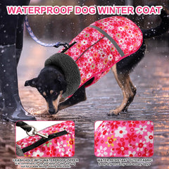 Doglay dog coat waterproof zipper keeps closure secure without snagging fur