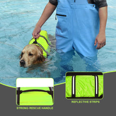 Doglay Life Jacket breathable mesh design for drainage and fast drying