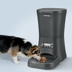 Dogness automatic feeder timer displays precise meal times for reliable routines.