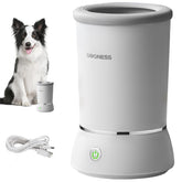 DOGNESS W01 automatic paw cleaner front view showing compact durable design