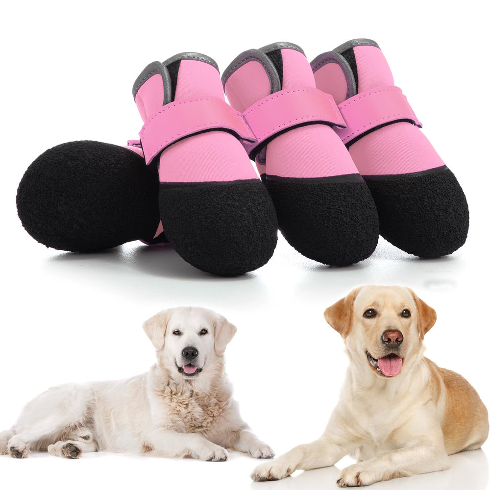 DOGOYS dog shoes close-up reveals a rugged sole for reliable traction.