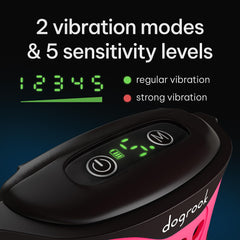 DogRook waterproof rechargeable collar suitable for indoor and outdoor use in any weather