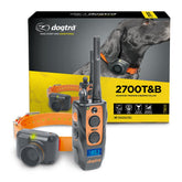 Dogtra 2700T&B receiver with beeper horn for field tracking and training.