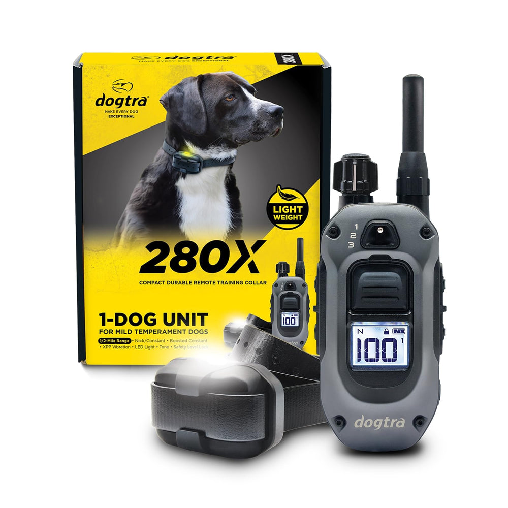 Dogtra 280X remote front panel training controls