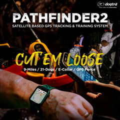 Dogtra Pathfinder 2 GPS update panel showing fast location refresh