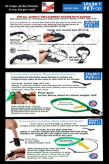 Dogtra replacement strap waterproof roller buckle for all-weather use.