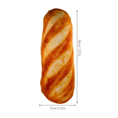 DOITOOL Cat Kicker Toys bread-cat-toy snuggle shot highlights cozy comfort for cats.