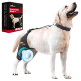 Dollephi dog knee brace right leg XL provides secure fit for daily walks and patellar stability.