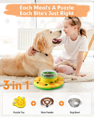 DollSheriffgoo dog puzzle Level 2 hidden-treats reveals rewards through effort.
