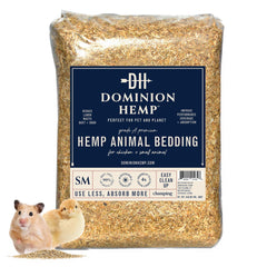 Dominion Hemp bedding demonstrates 4x absorbency for drier coops and nests.