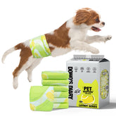 Dono dog diapers small with enhanced absorption core for rapid moisture lock.