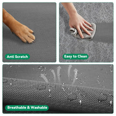 DOPEDIO teslin mesh easy-clean surface dries quickly after outdoor use.