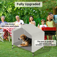 Dopliv removable cover pet house allows easy cleaning and quick setup after outdoor adventures.