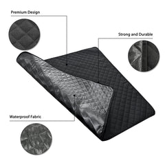 DOPLUSDO pad used indoors and outdoors protects car seats and surfaces