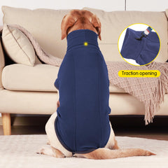 Dotoner-dog-sweater-step-in-closure-easy-on-off ensures quick, comfortable dressing for dogs.