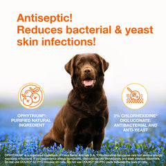 Douxo S3 Pyo Pads label highlights Ophytrium ingredient for skin health.