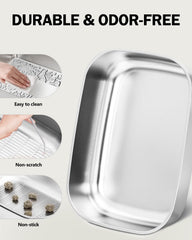 DOWANQO sifting mechanism – 10-second cleanup for effortless maintenance