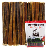 Downtown Pet Supply bully sticks 6in 40-pack packshot for small dogs.