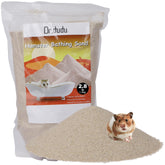 DR.DUDU Arena de baño para hamster: ayuda a mantener la higiene y el pelaje limpio.